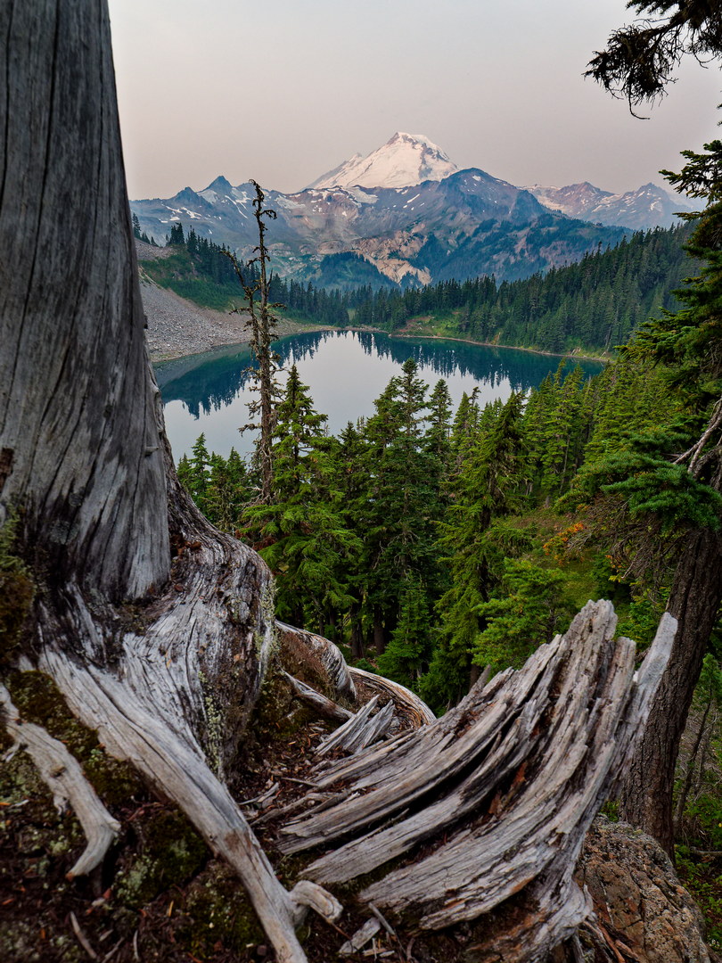 Above: Baker Above Iceberg Lake