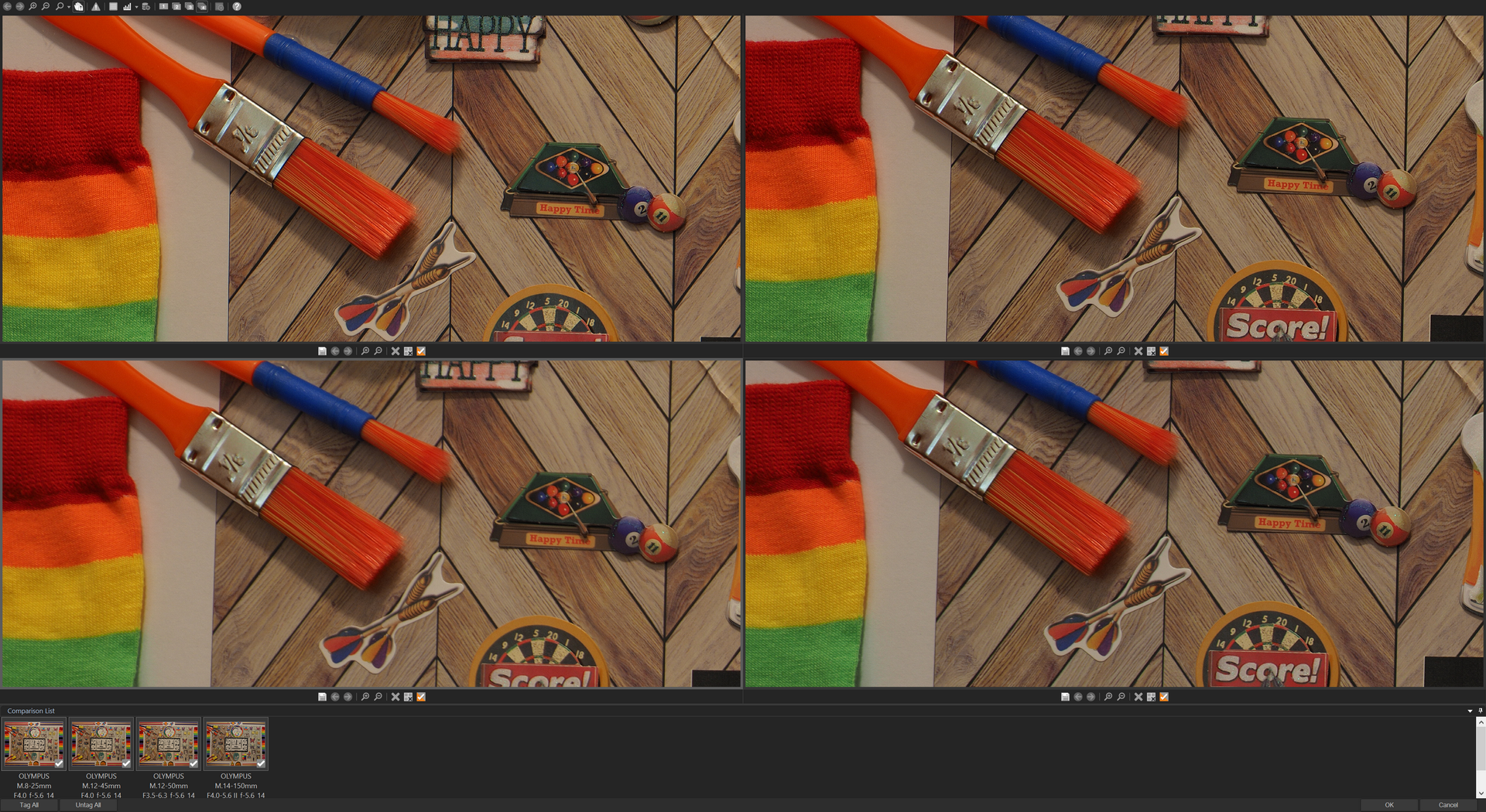 Lens Order: Oly 8-25, Oly 12-45, Oly 12-50, Oly 14-150