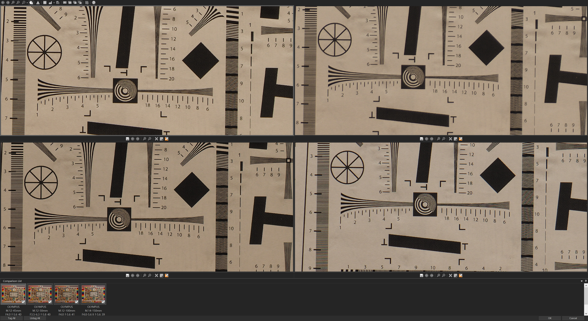 Lens Order: Oly 12-45, Oly 12-50, Oly 12-100, Oly 14-150